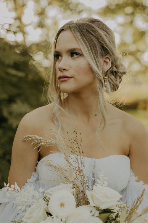 Image of Bride | Boho Hair and Makeup By The Pretty Committee